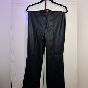 Faux Leather Pants